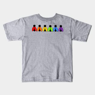 Rainbow lady bugs Kids T-Shirt